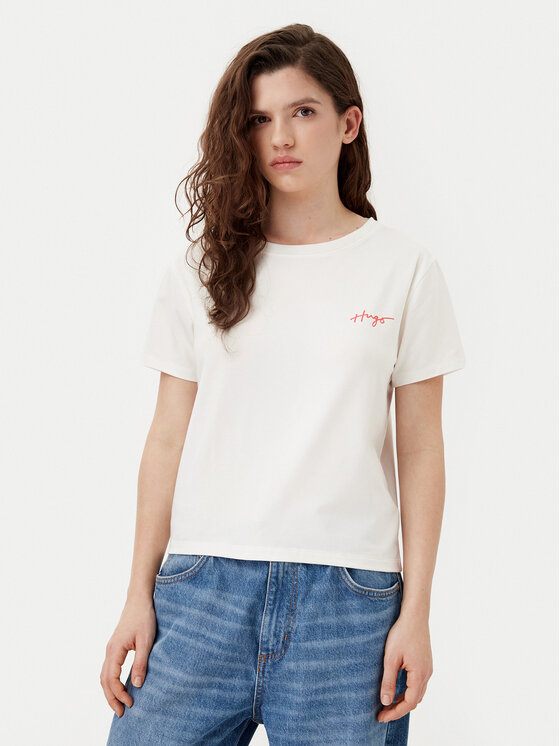 HUGO Marškinėliai · Smėlio