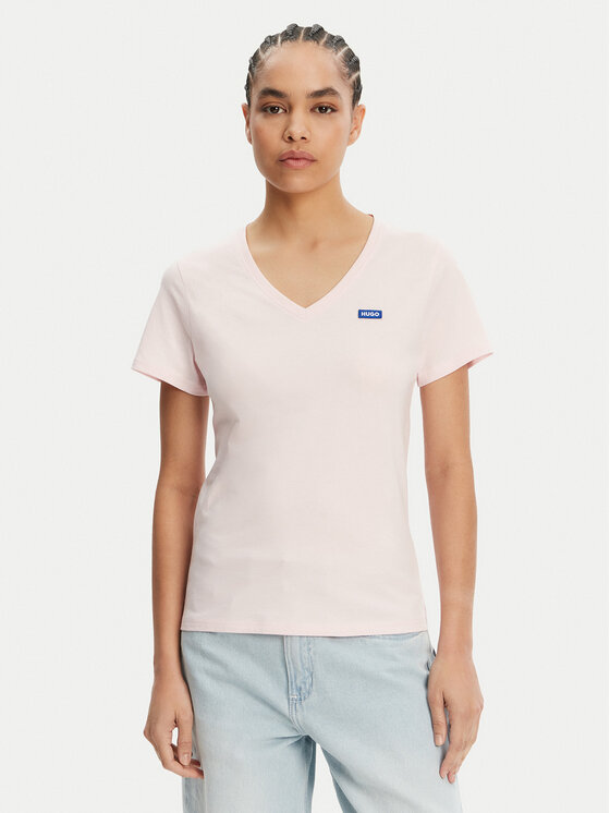HUGO Marškinėliai · Rožinė