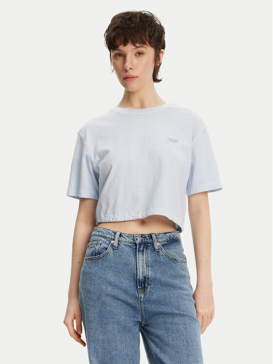 Tommy Jeans Marškinėliai · Žydra