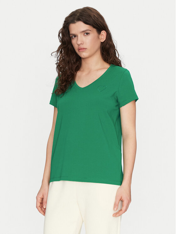 Pieces Marškinėliai · Žalia