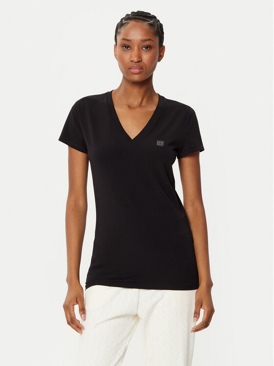 Armani Exchange Marškinėliai · Juoda