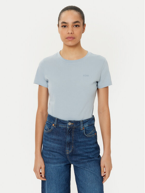 BOSS Marškinėliai · Mėlyna