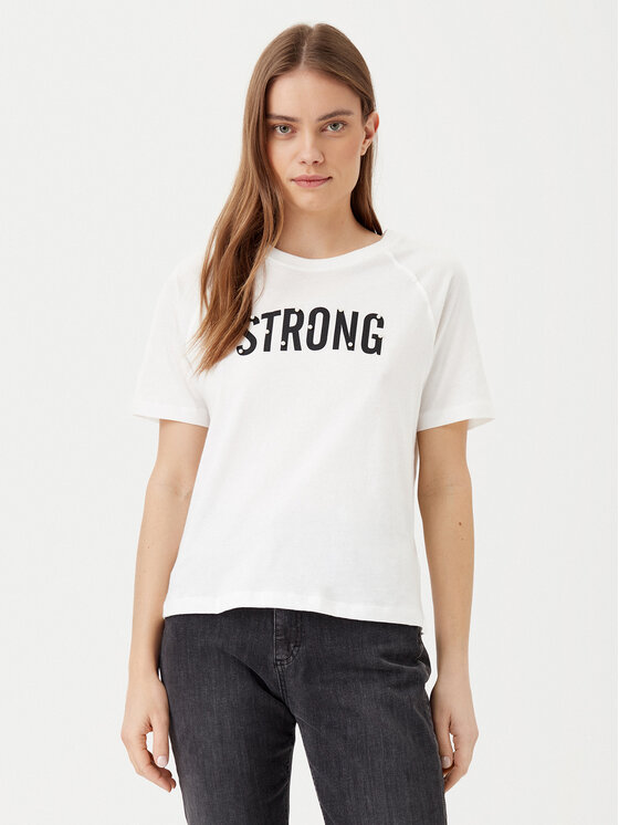 JDY Marškinėliai · Balta