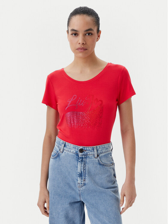 Liu Jo Beachwear Marškinėliai · Raudona