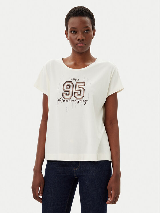 Liu Jo Sport Marškinėliai · Écru