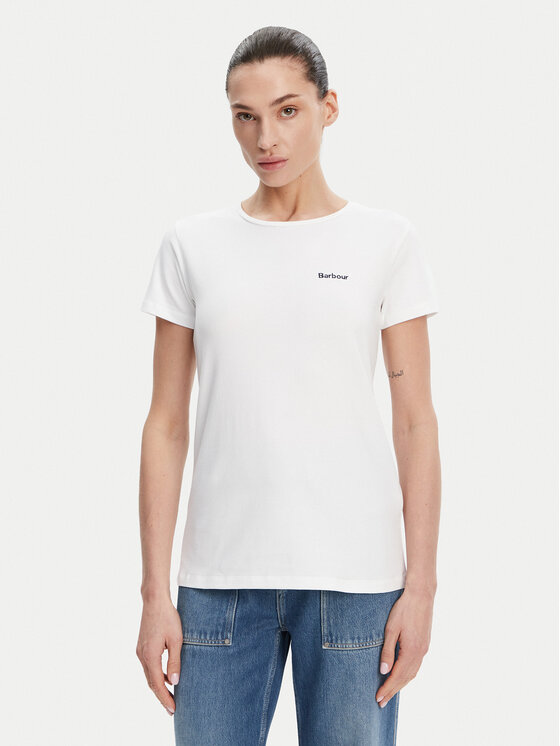 Barbour Marškinėliai · Balta