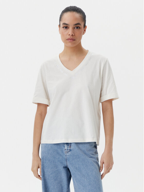 Liu Jo Sport Marškinėliai · Écru