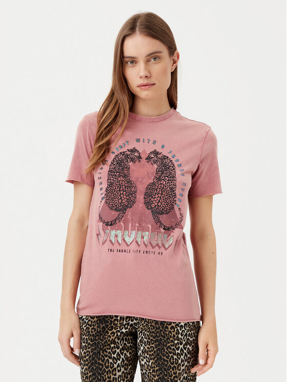 ONLY Marškinėliai · Rožinė