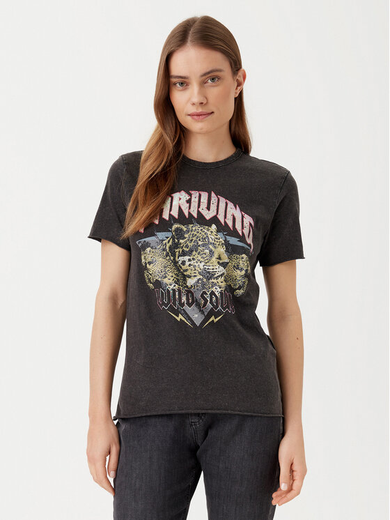 ONLY Marškinėliai · Juoda