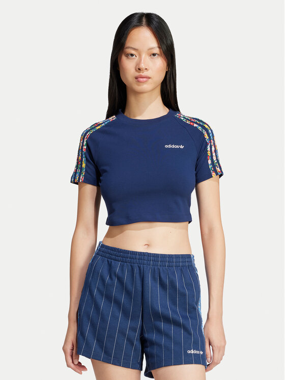 adidas Marškinėliai · Tamsiai mėlyna