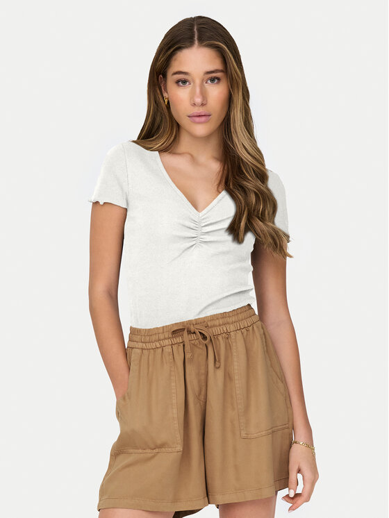 ONLY Marškinėliai · Balta