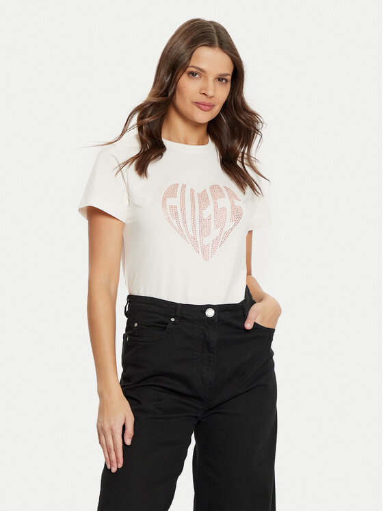 Guess Marškinėliai · Écru