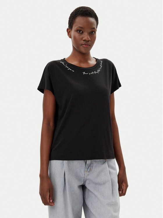 Liu Jo Sport Marškinėliai · Juoda