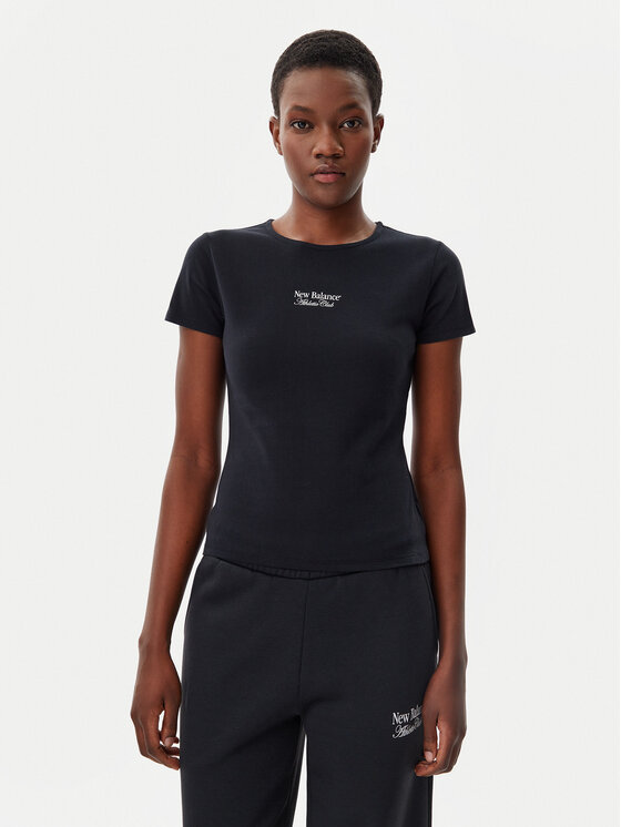 New Balance Marškinėliai · Juoda