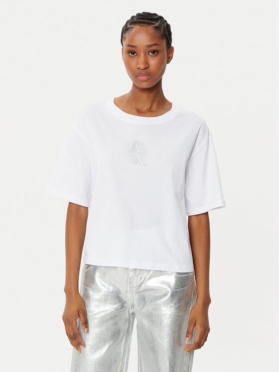 Armani Exchange Marškinėliai · Balta