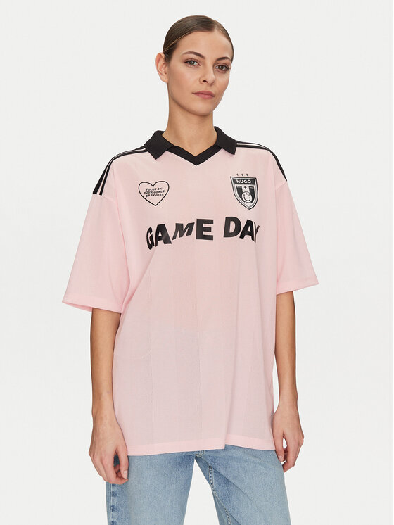 HUGO Marškinėliai · Rožinė