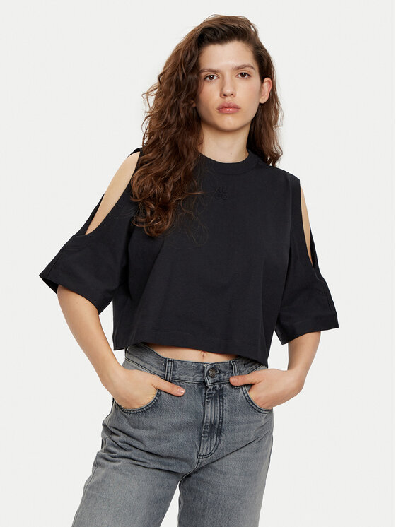 HUGO Marškinėliai · Juoda