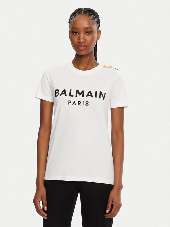 Balmain Marškinėliai · Balta