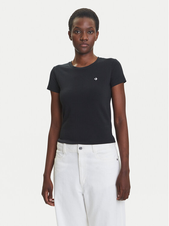 Converse Marškinėliai · Juoda