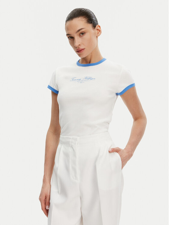 Tommy Hilfiger Marškinėliai · Écru