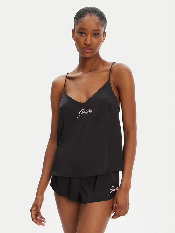 Juicy Couture Pižamos marškinėliai · Juoda