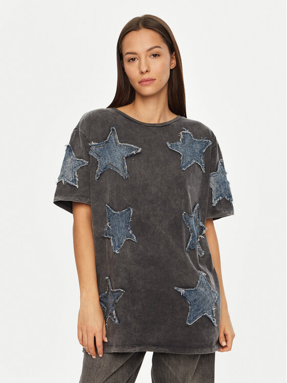 One Teaspoon Marškinėliai · Pilka