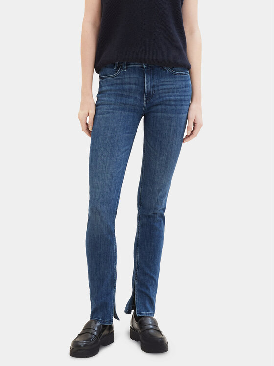 Tom Tailor Džinsai · Mėlyna · Slim Fit