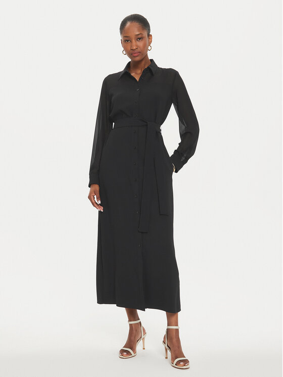 Marella Marškinių tipo suknelė · Juoda · Midi