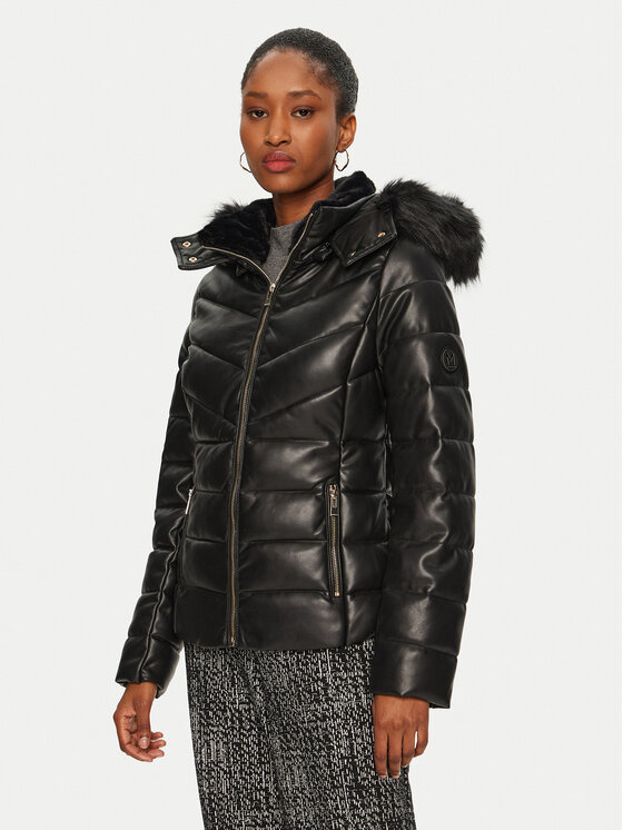 Morgan Žieminė striukė · Juoda