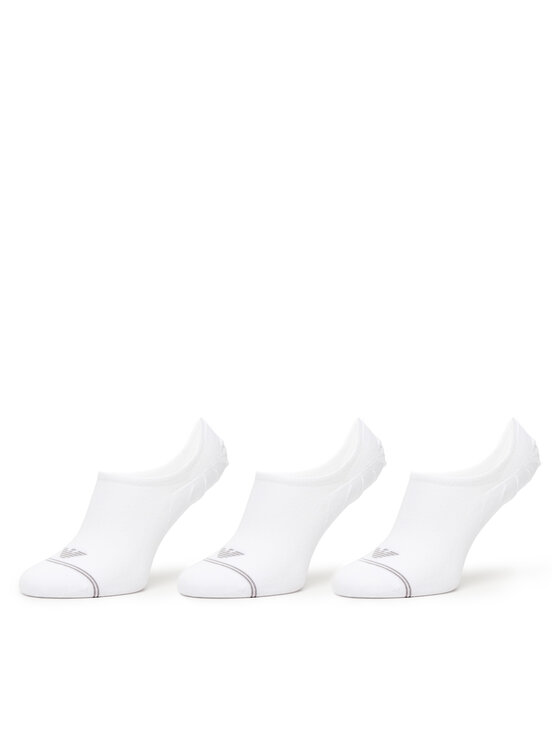Emporio Armani Underwear Trumpos kojinės · Balta