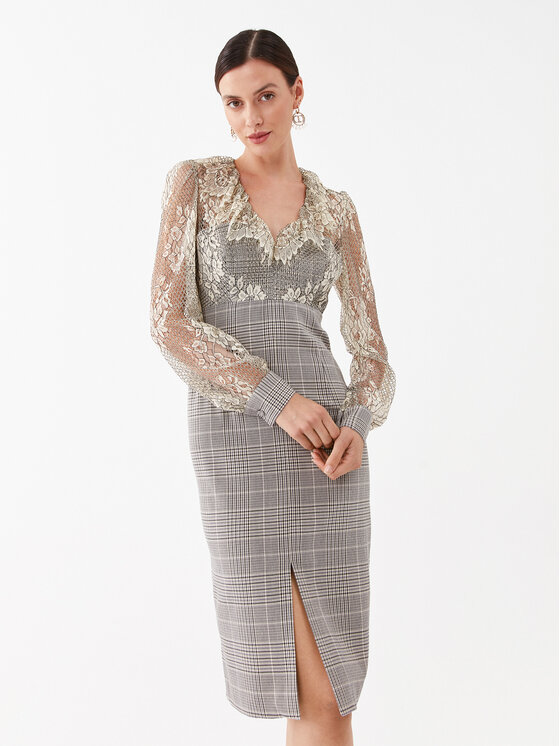 TWINSET Kasdieninė suknelė · Pilka · Midi