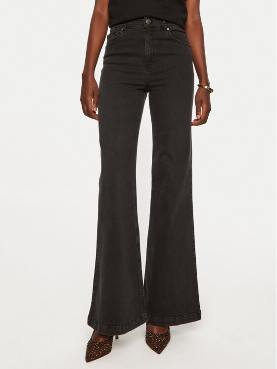 TWINSET Džinsai · Juoda · Regular Fit