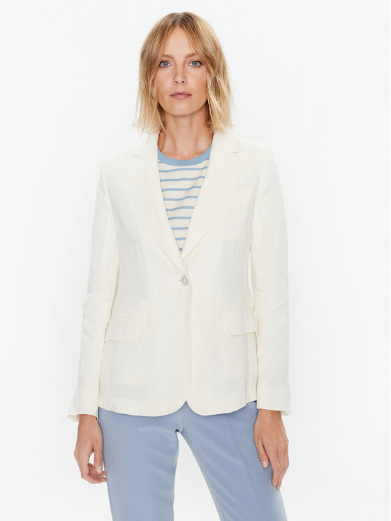 Weekend Max Mara Švarkas · Écru · Regular Fit