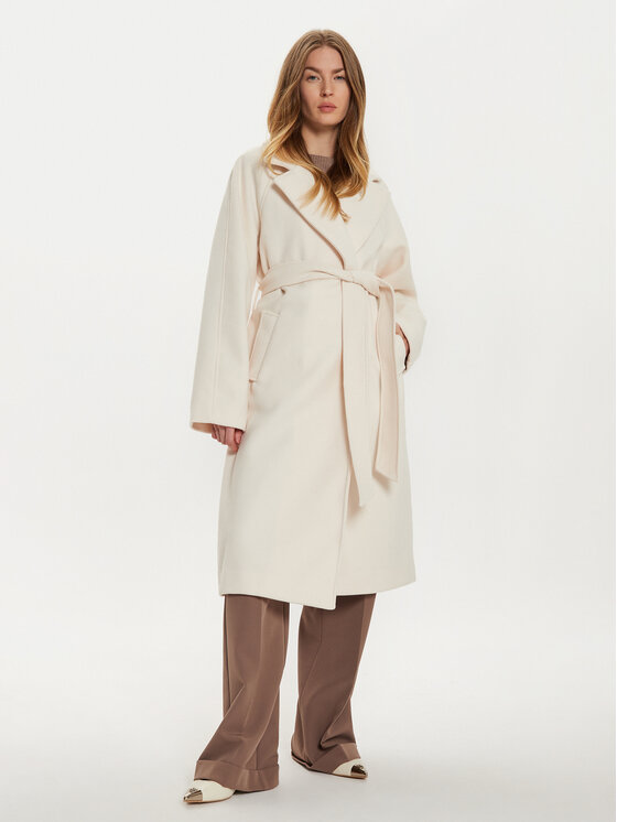 Gina Tricot Demisezoninis paltas · Écru