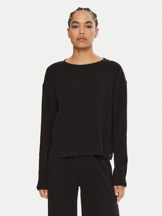 Guess Pižamos marškinėliai · Juoda