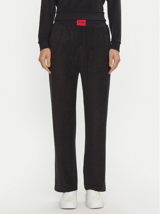 HUGO Pižamos kelnės · Juoda