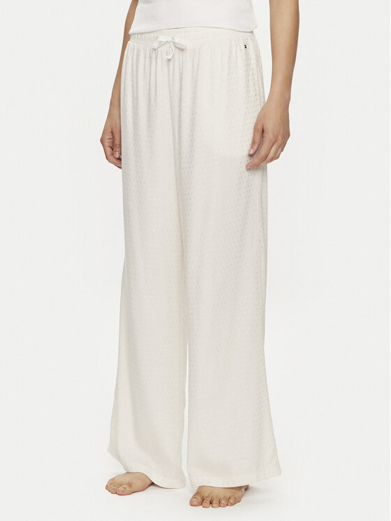 Tommy Hilfiger Pižamos kelnės · Écru
