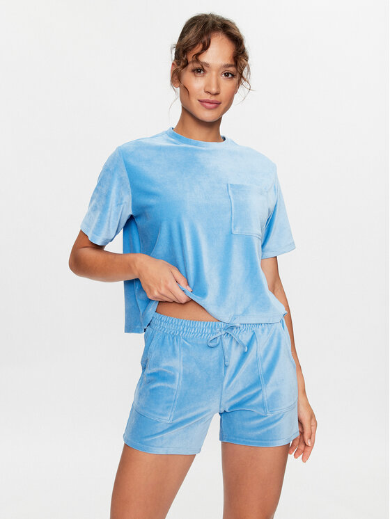 Hunkemöller Pižamos marškinėliai · Mėlyna