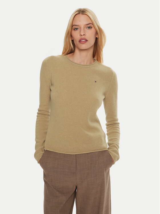 Tommy Hilfiger Megztinis · Ruda · Regular Fit