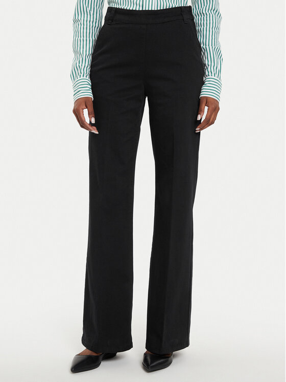 United Colors Of Benetton Medžiaginės kelnės · Tamsiai mėlyna · Regular Fit