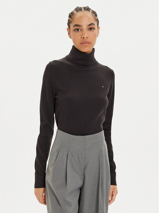 Tommy Hilfiger Golfas · Juoda · Regular Fit