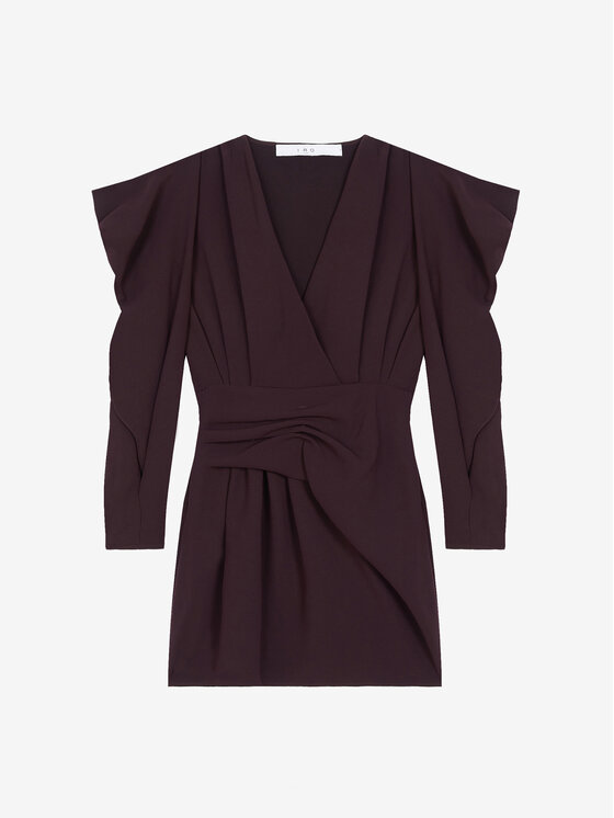 IRO Kokteilinė suknelė · Vyšninė · Mini