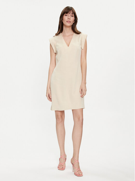 United Colors Of Benetton Kasdieninė suknelė · Smėlio · Mini