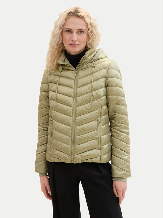 Tom Tailor Demisezoninė striukė · Žalia