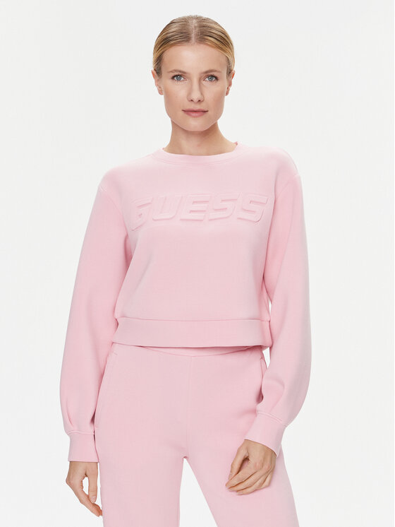 Guess Džemperis · Rožinė · Regular Fit