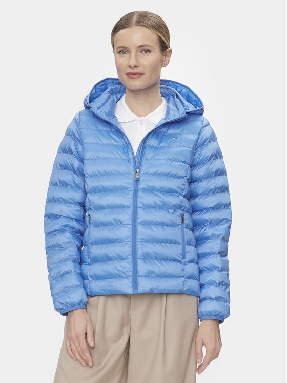 Tommy Hilfiger Demisezoninė striukė · Mėlyna