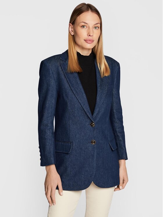 PINKO Švarkas · Mėlyna · Regular Fit