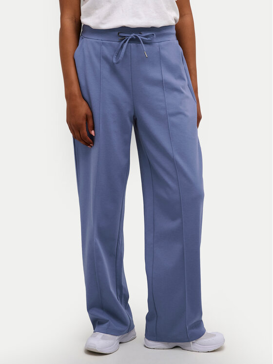 Kaffe Medžiaginės kelnės · Mėlyna · Relaxed Fit