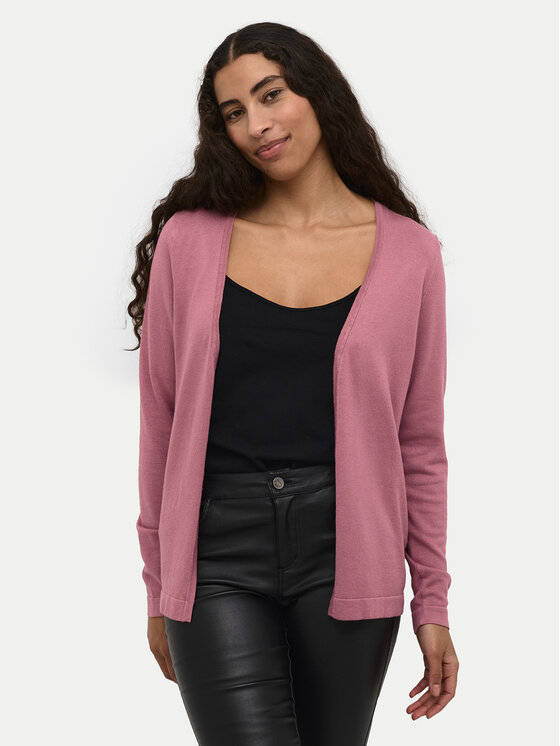 Kaffe Kardiganas · Rožinė · Regular Fit