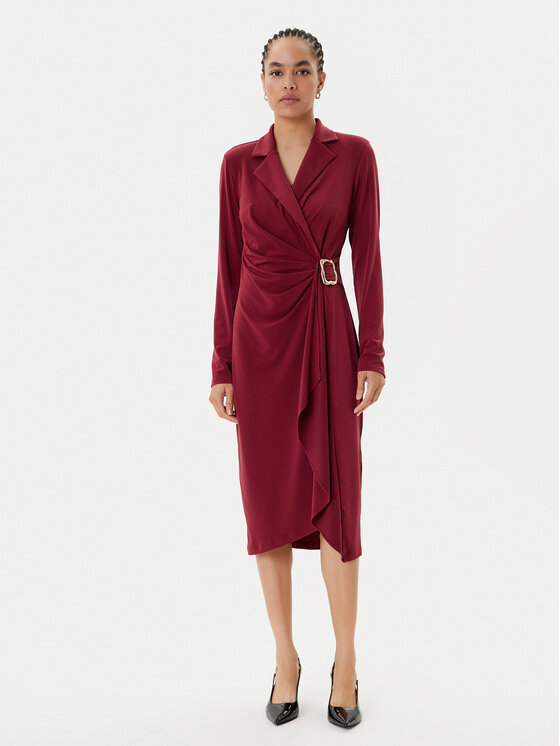 Joseph Ribkoff Kokteilinė suknelė · Vyšninė · Midi